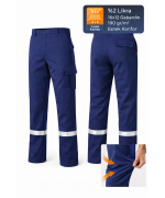 Yazlık Likralı Gabardin İş Pantolonu