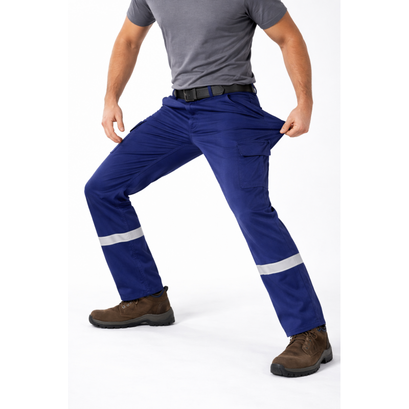 Yazlık Likralı Gabardin İş Pantolonu