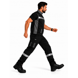 Reflektörlü İş Takımı Rodopi Reflect Pro BlackLine