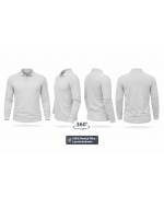 Polo Yaka Lacost Uzun Kol Bej Sweatshirt