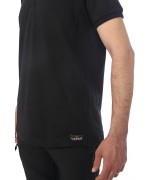 Lacost Polo Yaka Tişört Siyah