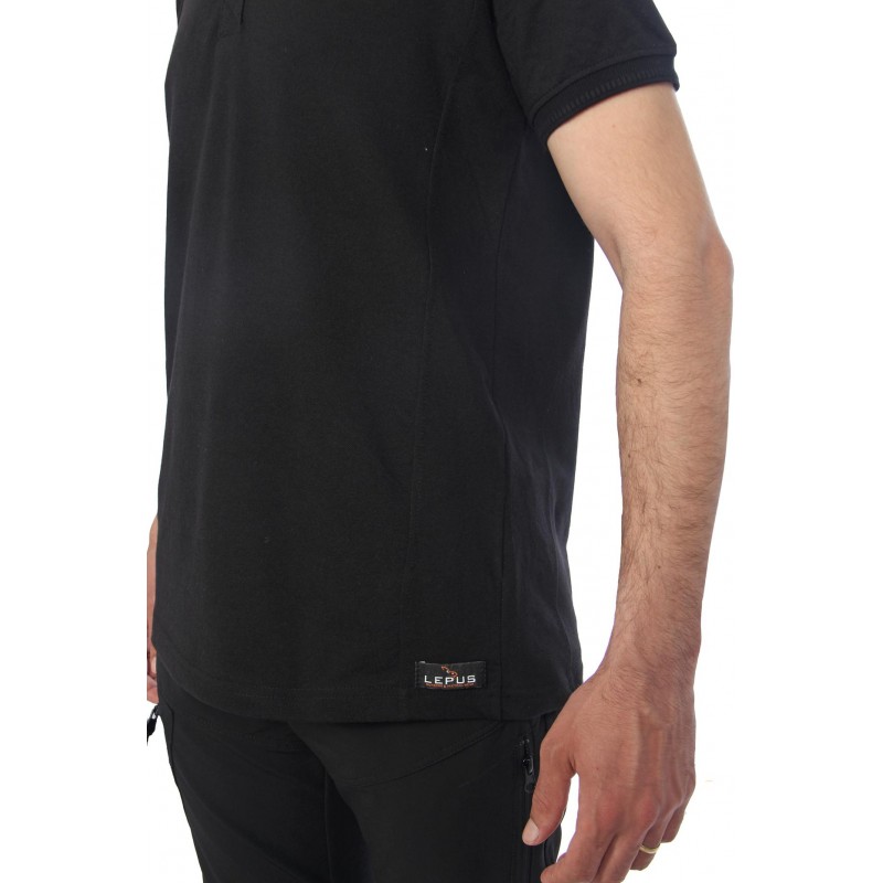 Lacost Polo Yaka Tişört Siyah