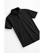 Lacost Polo Yaka Tişört Siyah