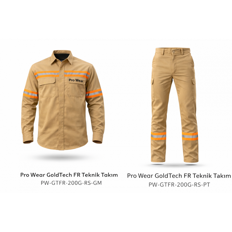 Pro Wear Teknik Gold Shield Gömlek Pantolon