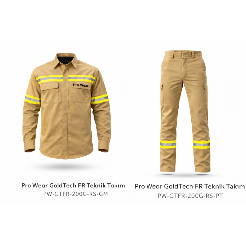 Pro Wear Teknik Gold Shield Gömlek Pantolon