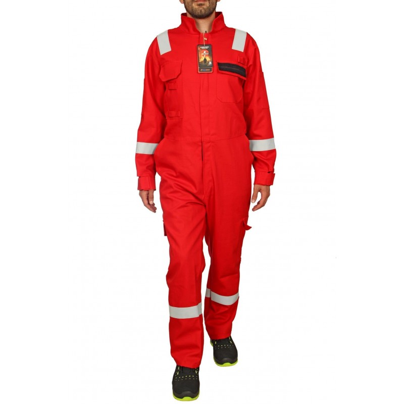 PRO-WEAR X KIRMIZI ALEV ALMAZ GEMİCİ TULUMU