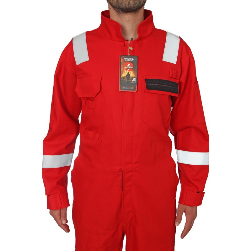 PRO-WEAR X KIRMIZI ALEV ALMAZ GEMİCİ TULUMU